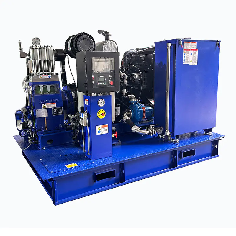High pressure cleaning hose structure and assembly matching application